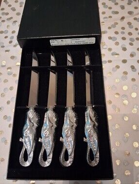 Arthur Court Elephant Steak Knives